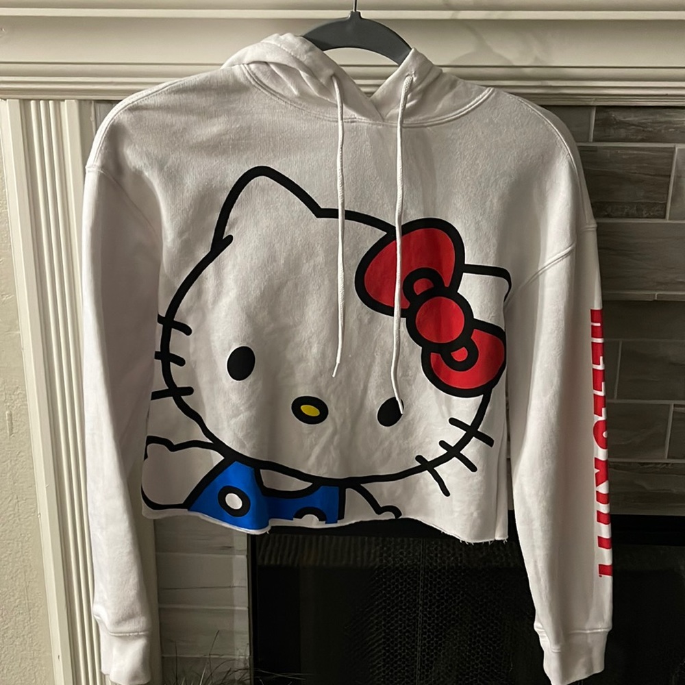 Hello Kitty white Hoodie